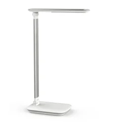 LED tafellamp MAULjazzy, wit, hoogte 43 cm, dimbaar USB-poort