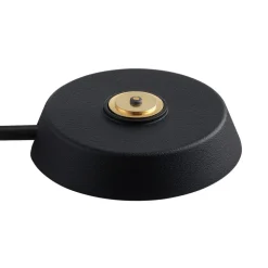 LED tafellamp op accu Ellen To-Go, zwart, aluminium