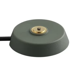 LED tafellamp op accu Ellen To-Go, olijfgroen, aluminium