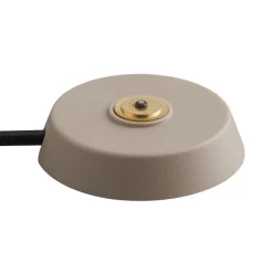 LED tafellamp op accu Ellen To-Go, beige, aluminium