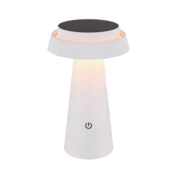 LED tafellamp op zonne-energie 36624, wit, oplaadbare batterij, CCT, IP54,