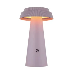 LED tafellamp op zonne-energie 36624, roze, oplaadbare batterij, CCT, IP54,