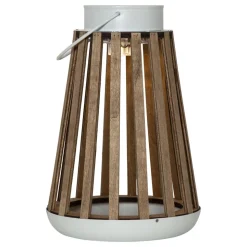 LED tafellamp op zonne-energie Catania berkenhout