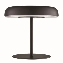 LED tafellamp op zonne-energie Elmer, zwart, metaal, IP44