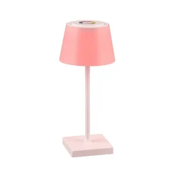 LED tafellamp Sanchez, RGBW en dimmer, wit