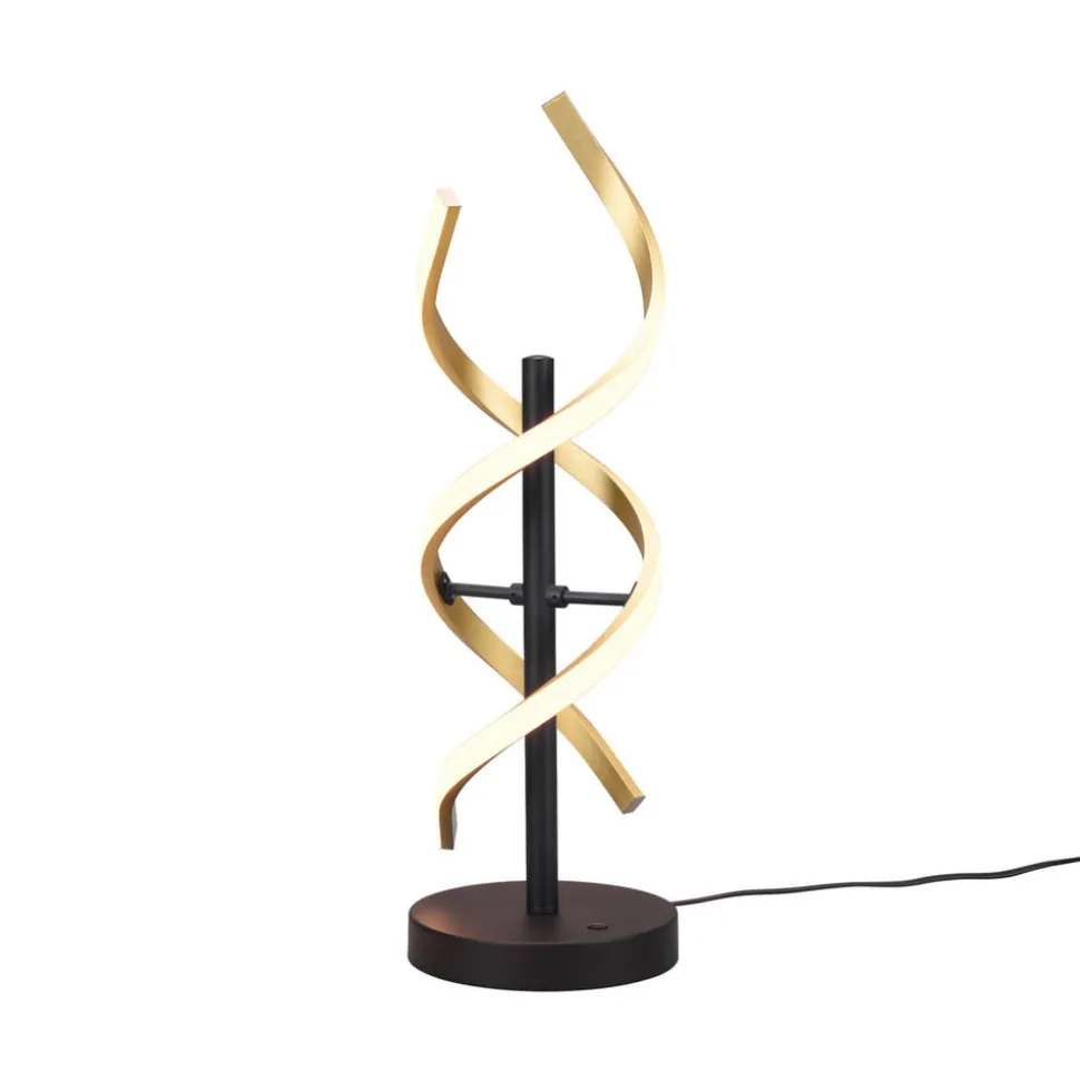 LED tafellamp Sequence, dimbaar, CCT, messing