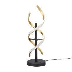 LED tafellamp Sequence, dimbaar, CCT, messing