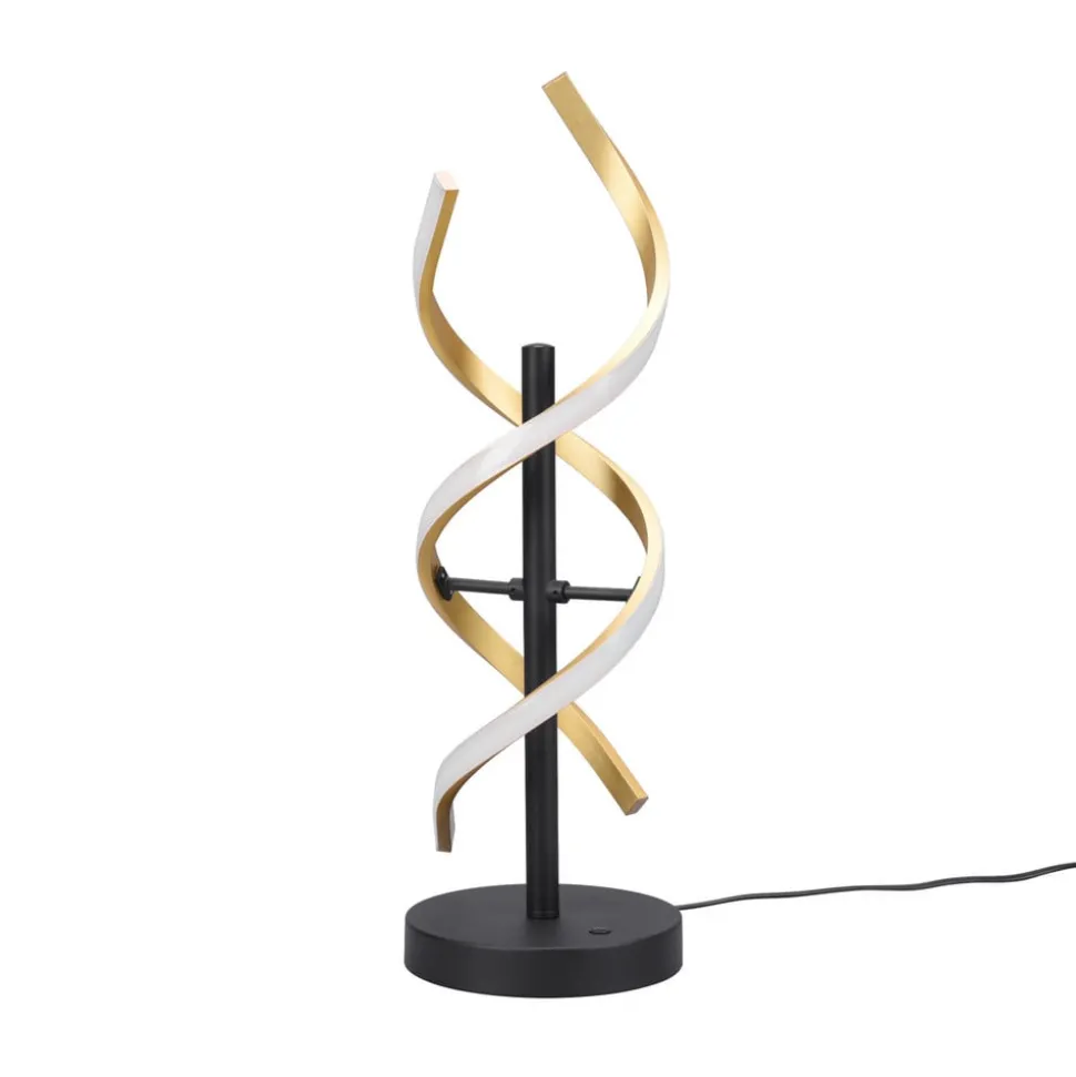 LED tafellamp Sequence, dimbaar, CCT, messing