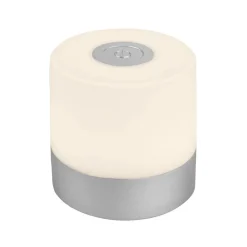 LED tafellamp Smal, chroomkleurig, 2.700K, dimbaar