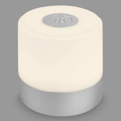 LED tafellamp Smal, chroomkleurig, 2.700K, dimbaar