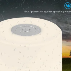 LED tafellamp Smal, chroomkleurig, 2.700K, dimbaar