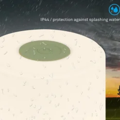 LED tafellamp Smal, groen, 2.700K, dimbaar