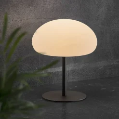 LED tafellamp Sponstafel, 40,5 cm hoog, zwart