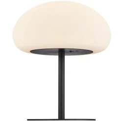 LED tafellamp Sponstafel, 40,5 cm hoog, zwart