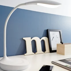 LED tafellamp Swan, wit