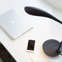 LED tafellamp Swan, zwart