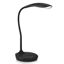 LED tafellamp Swan, zwart