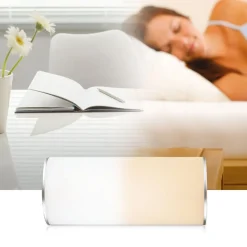 LED tafellamp Thalia met omkeerbaar licht, wit