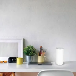 LED tafellamp Thalia met omkeerbaar licht, wit