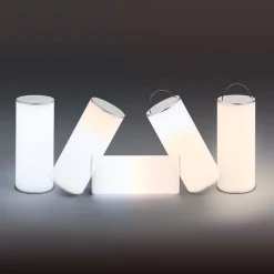 LED tafellamp Thalia met omkeerbaar licht, wit