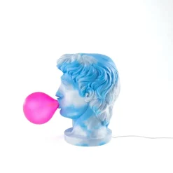 LED tafellamp Wonder Cloud wit/blauw/pink