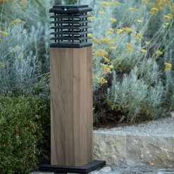 LED tuinlamp op zonne-energie Tekura Duratek grijs