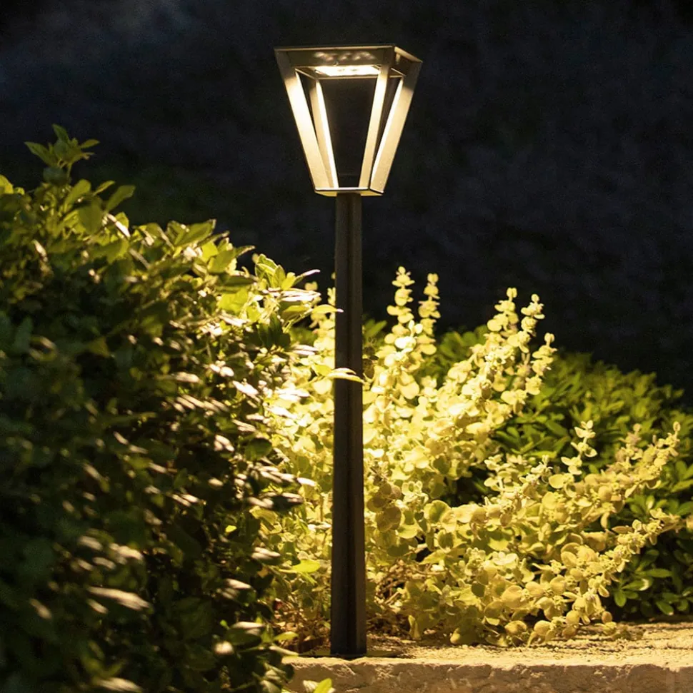 LED tuinlamp op zonne-energie Metro met sensor gr.