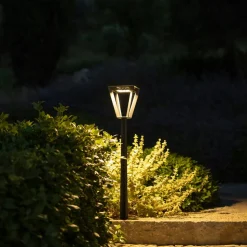 LED tuinlamp op zonne-energie Metro met sensor gr.
