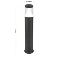 LED tuinpadlamp Midnight Anti-UV-diffusor IP65