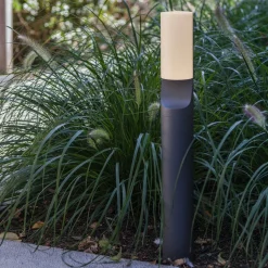 LED tuinpadverlichting Bati met halfronde diffusor