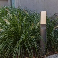 LED tuinpadverlichting Bati met halfronde diffusor