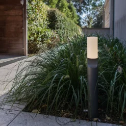 LED tuinpadverlichting Bati met halfronde diffusor