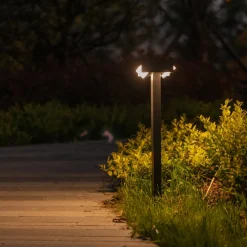 LED tuinpadverlichting Conroy beweeglijke diffusor