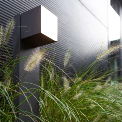 LED tuinpadverlichting Cuba antraciet m. stopcont.