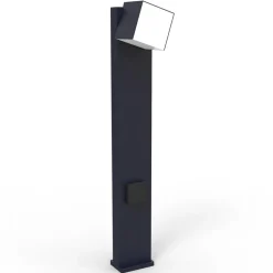 LED tuinpadverlichting Cuba antraciet m. stopcont.