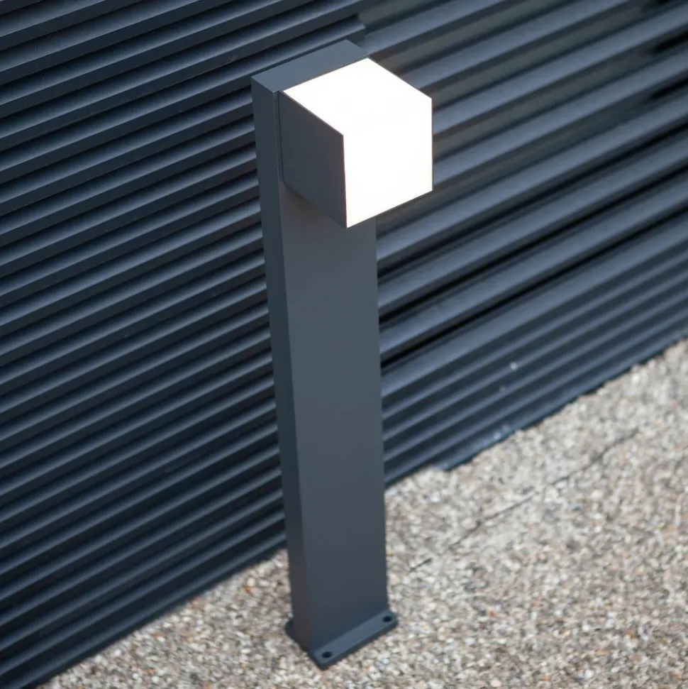 LED tuinpadverlichting Cuba, 1-lamp, antraciet