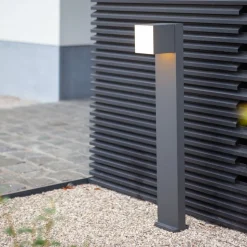 LED tuinpadverlichting Cuba, 1-lamp, antraciet