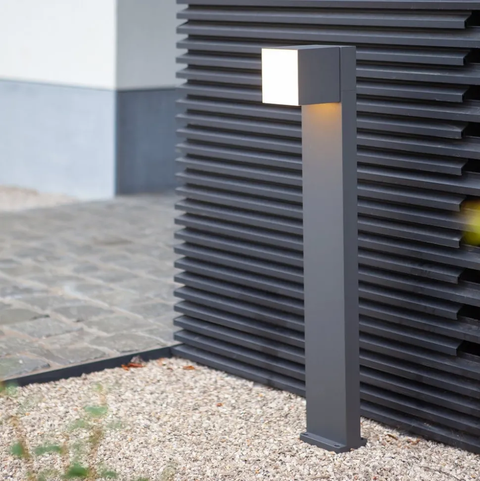 LED tuinpadverlichting Cuba, 1-lamp, antraciet