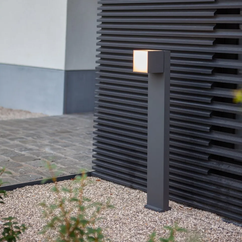 LED tuinpadverlichting Cuba, 1-lamp, antraciet