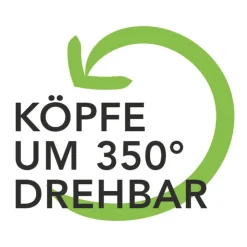 LED tuinpadverlichting Cuba, 1-lamp, antraciet