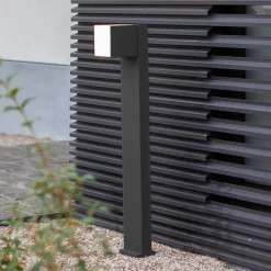 LED tuinpadverlichting Cuba, 1-lamp, zwart, 3.000K