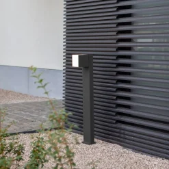 LED tuinpadverlichting Cuba, 1-lamp, zwart, 3.000K