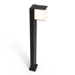 LED tuinpadverlichting Cuba, 1-lamp, zwart, 3.000K