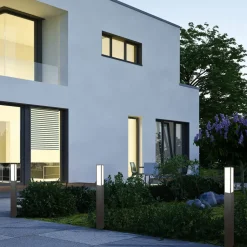 LED tuinpadverlichting Fuerte, antraciet, aluminium, IP54