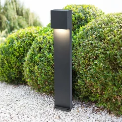 LED tuinpadverlichting Gemini FX, IP54, antraciet