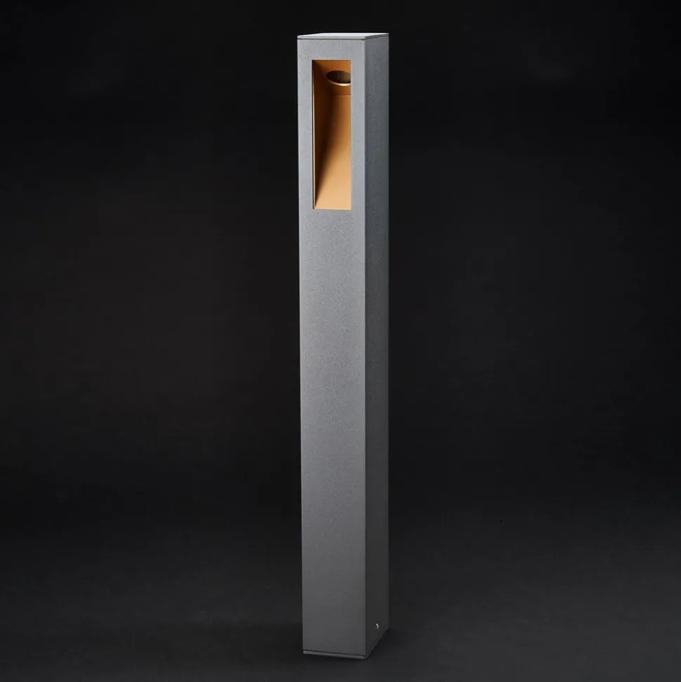 LED tuinpadverlichting Jenke, 65 cm, antraciet, aluminium