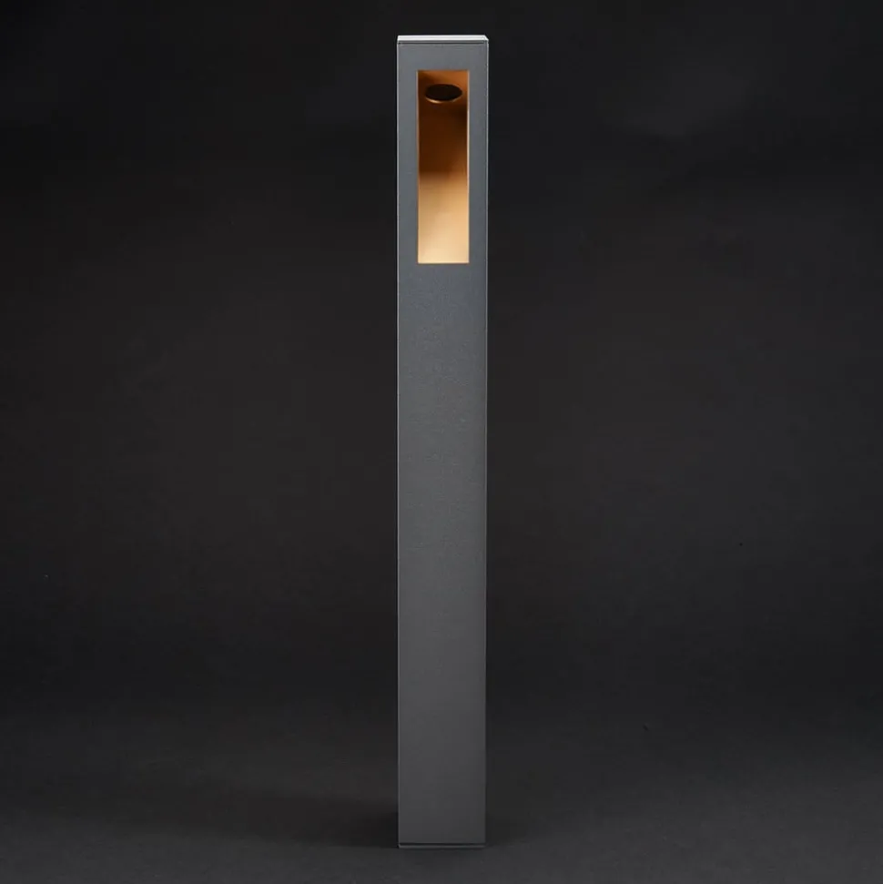 LED tuinpadverlichting Jenke, 65 cm, antraciet, aluminium