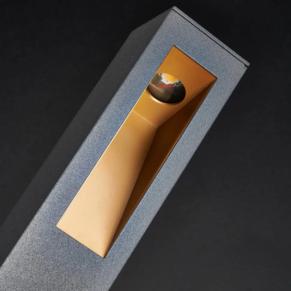 LED tuinpadverlichting Jenke, 65 cm, antraciet, aluminium