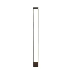 LED tuinpadverlichting Lirka, donkergrijs, metaal, 60 cm