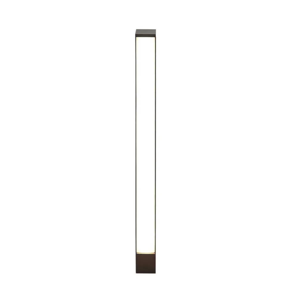 LED tuinpadverlichting Lirka, donkergrijs, metaal, 60 cm